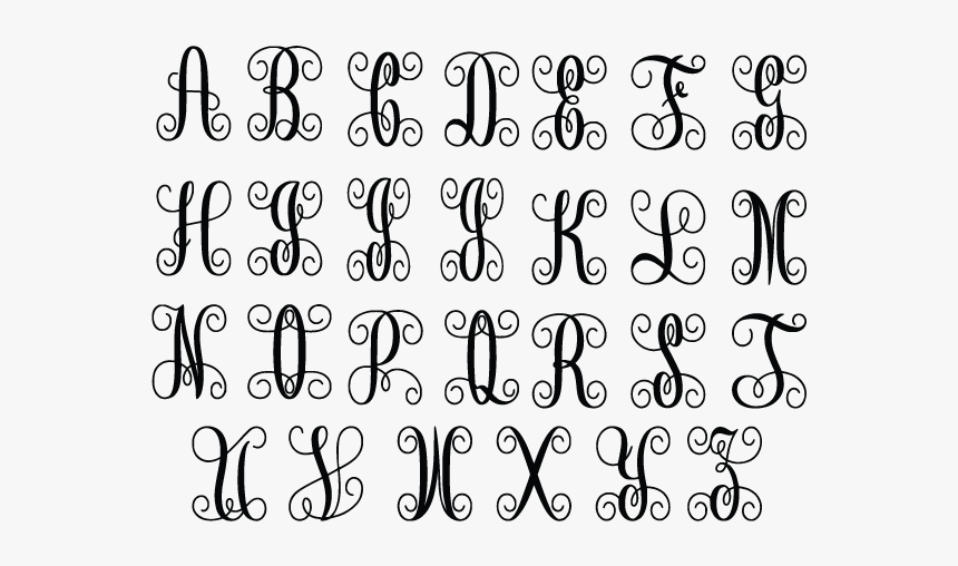 Monogram Vine, HD Png Download