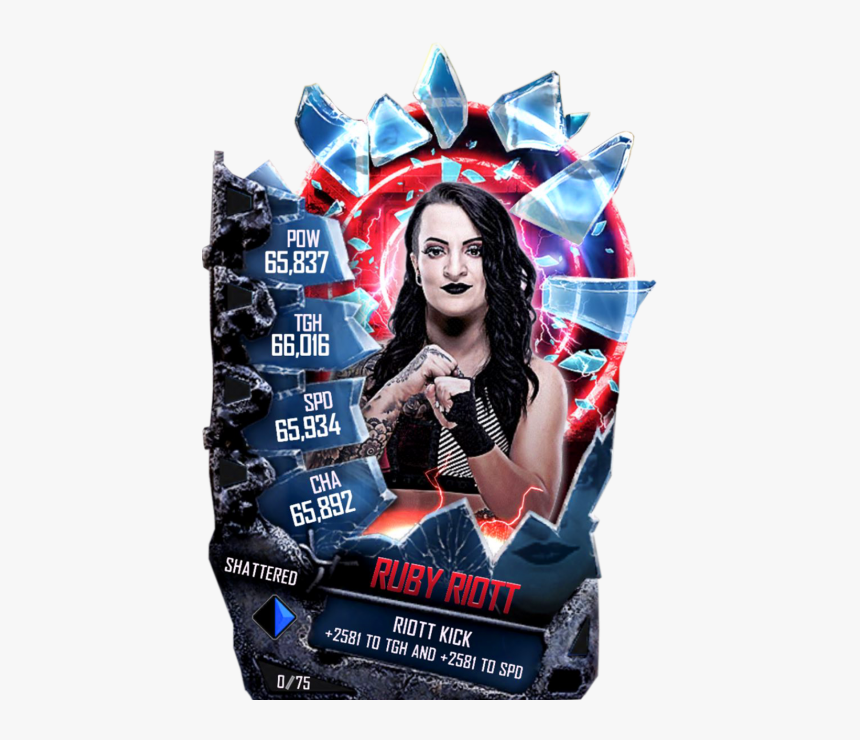 Shattered Fusion Wwe Supercard, HD Png Download
