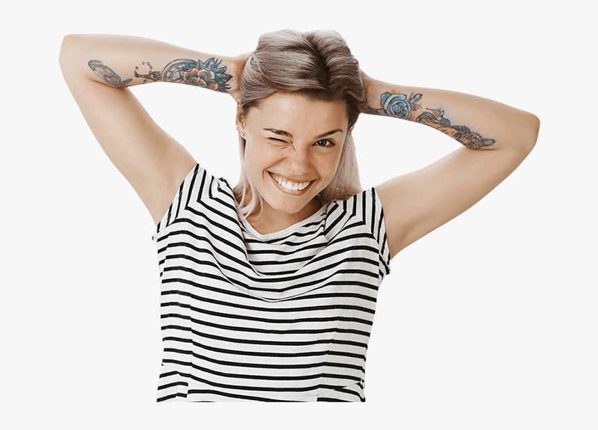 You Changed Girl With Tattoo - Photo Shoot, HD Png Download