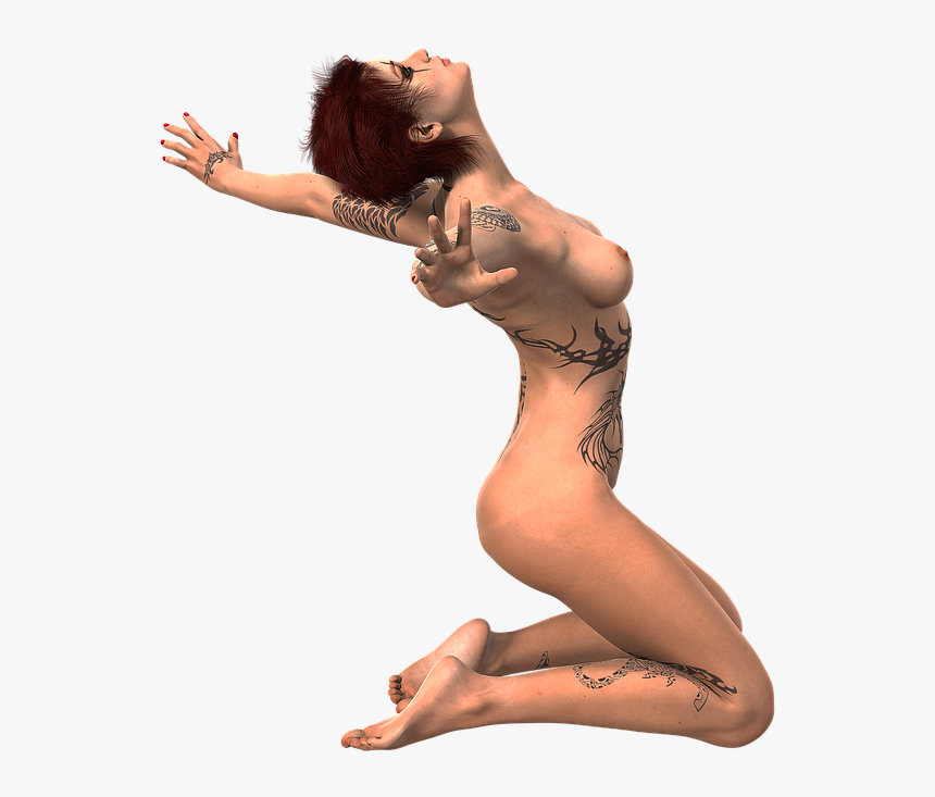 Mujer Desnuda Png, Transparent Png