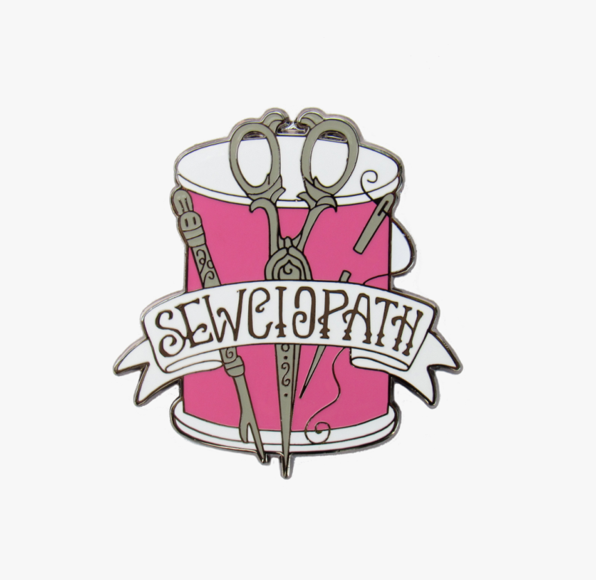 Sewing Inspired Enamel Pins , Png Download - Sewciopath, Transparent Png