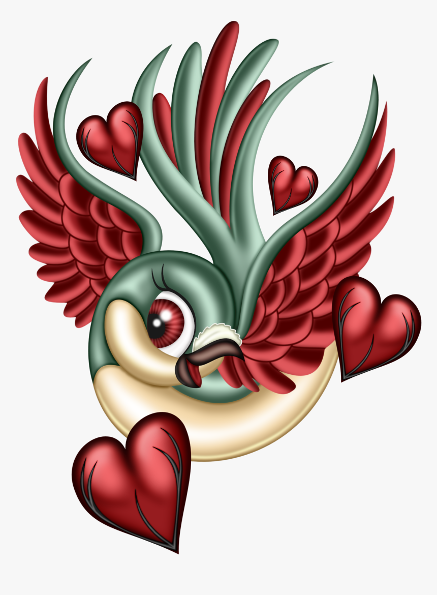 Florida Clipart Tattoo - Beautiful Bird Clipart, HD Png Download