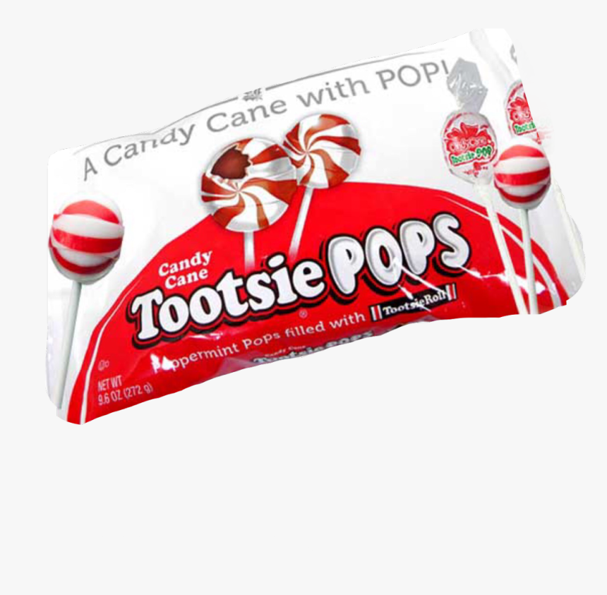 #tootsiepop #candycane - Candy Cane Tootsie Pop, HD Png Download
