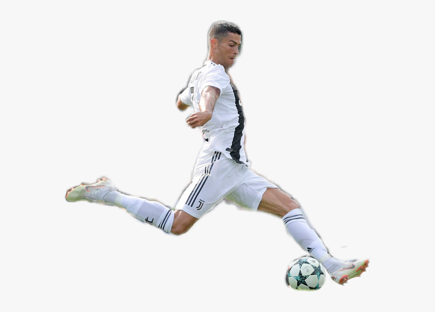 #ronaldo #cristiano #cristianoronaldo #ronaldocristiano - Soccer Kick, HD Png Download