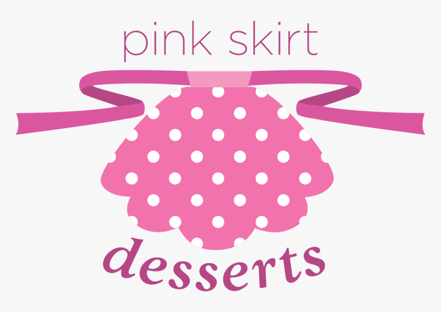 Pink Skit Desserts Logo - Polka Dot, HD Png Download
