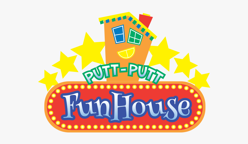 Ppfh Logo 1 1 - Putt Putt Fun House Logo, HD Png Download
