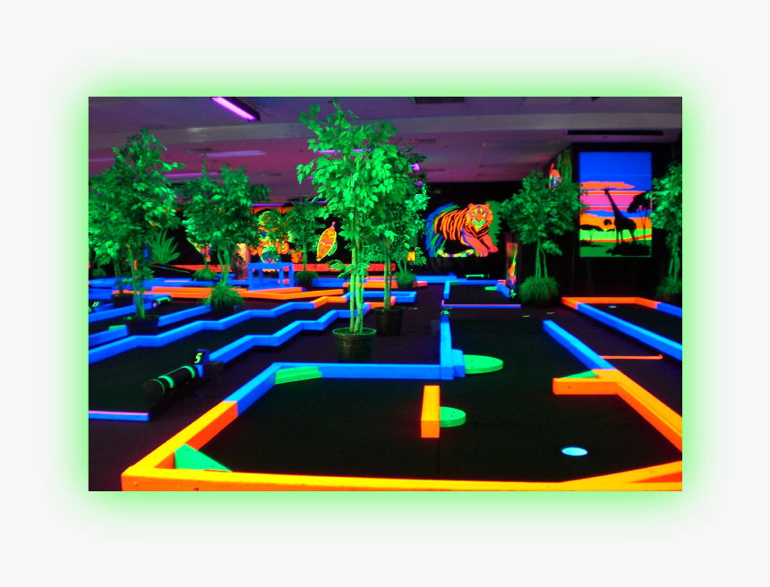 Glow In One Mini Golf Blaine Mn, HD Png Download