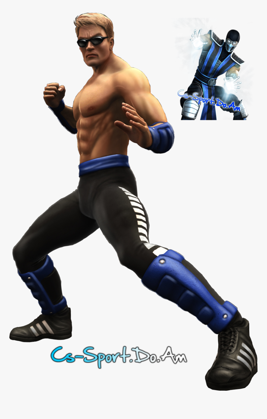 Johnny Cage Mk Shaolin Monks, HD Png Download
