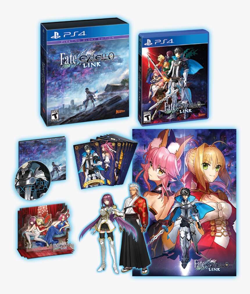 Fleeting Glory Edition For Playstation® - Fate Extella Link Fleeting Glory Edition, HD Png Download