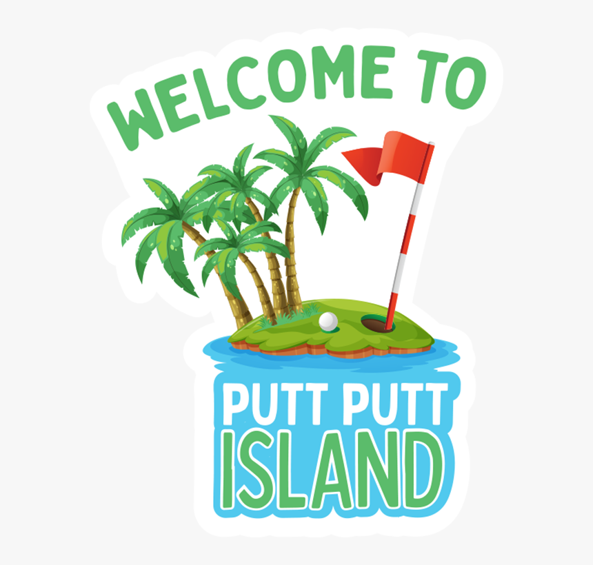 Sugarworld Welcome To Putt Putt Island, HD Png Download