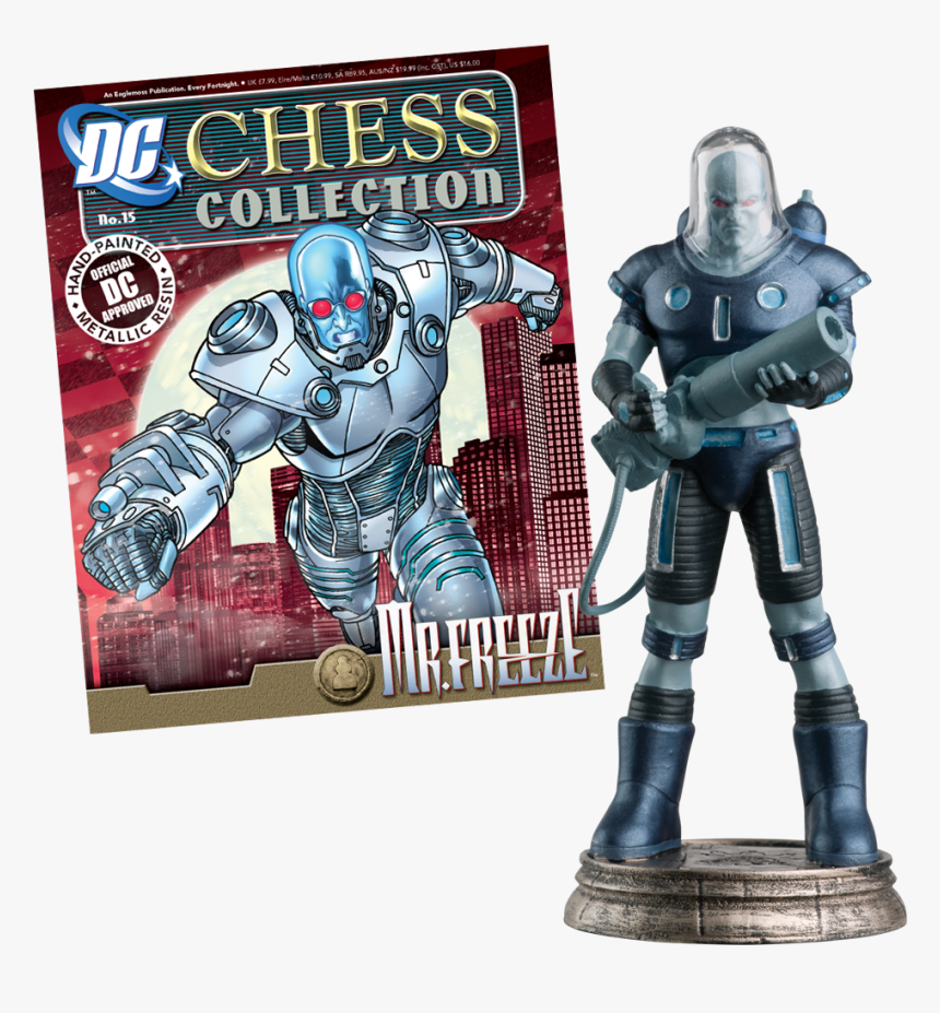 Dc Chess Collection Mr Freeze, HD Png Download