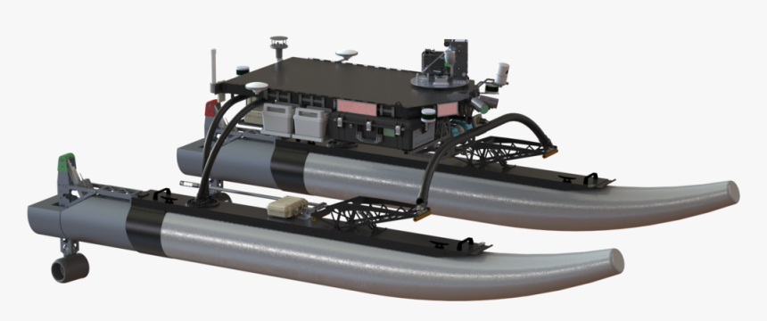 Full Render W Turret - Rigid-hulled Inflatable Boat, HD Png Download