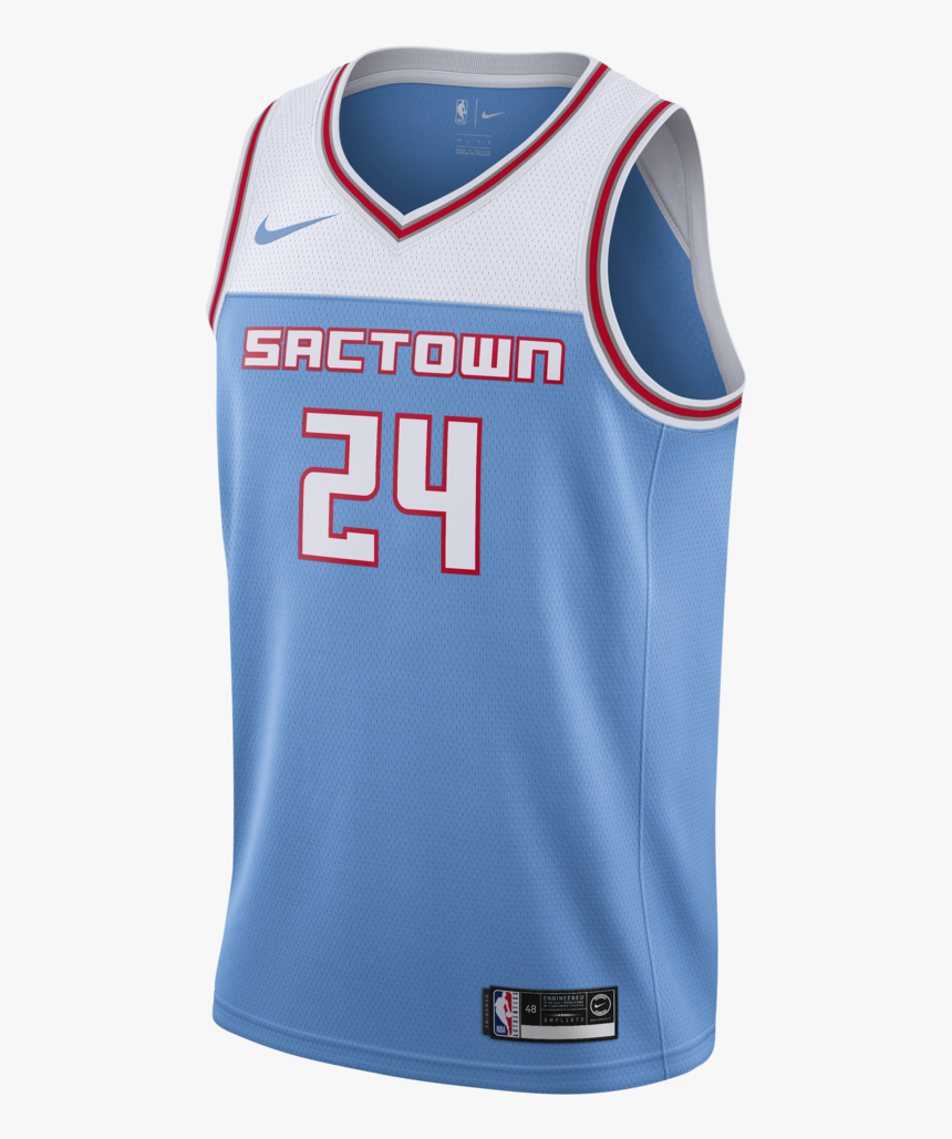Sacramento Kings - De Aaron Fox City Jersey, HD Png Download