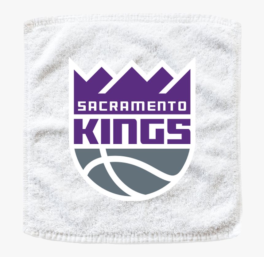 White Sacramento Kings Nba Basketball Rally Towels - Sacramento Kings Basketball Logo, HD Png Download