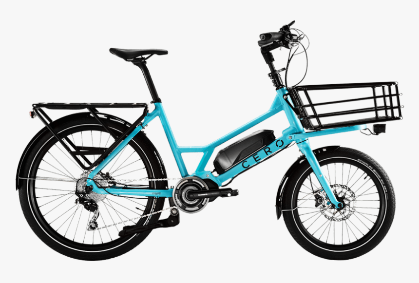 Trans Blue Side Gusset - Cero One Bike, HD Png Download