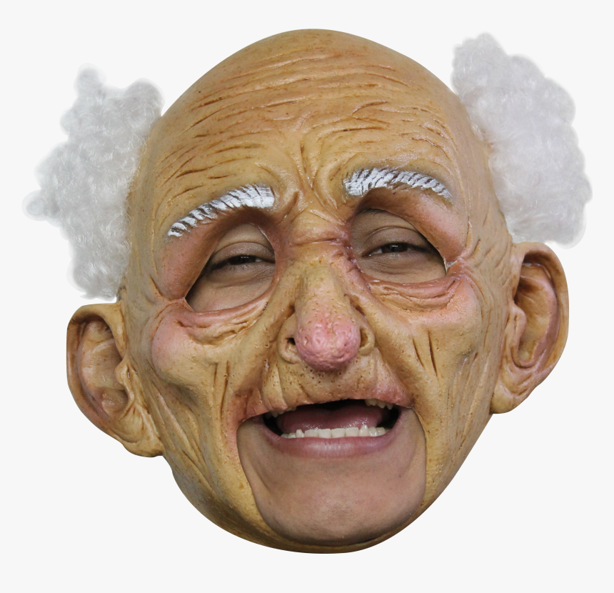 27529 - Chinless Old Man Mask, HD Png Download
