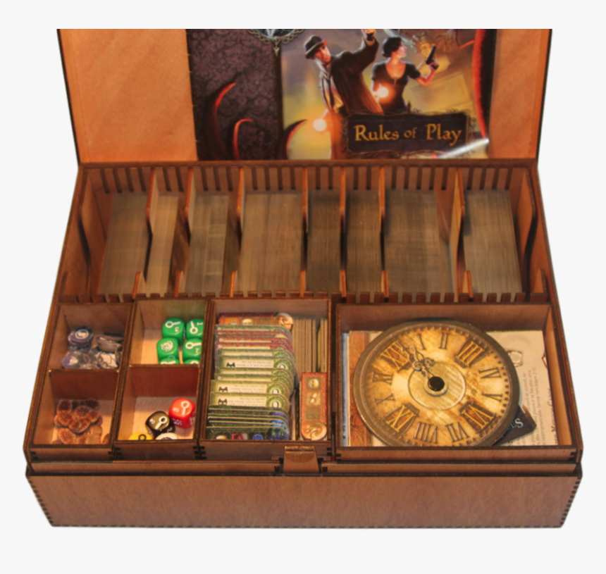 Elder Sign Box Open - Elder Sign Storage Box, HD Png Download