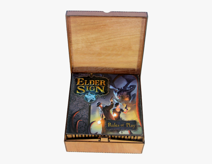 Elder Sign Box Open - Elder Sign Storage Box, HD Png Download