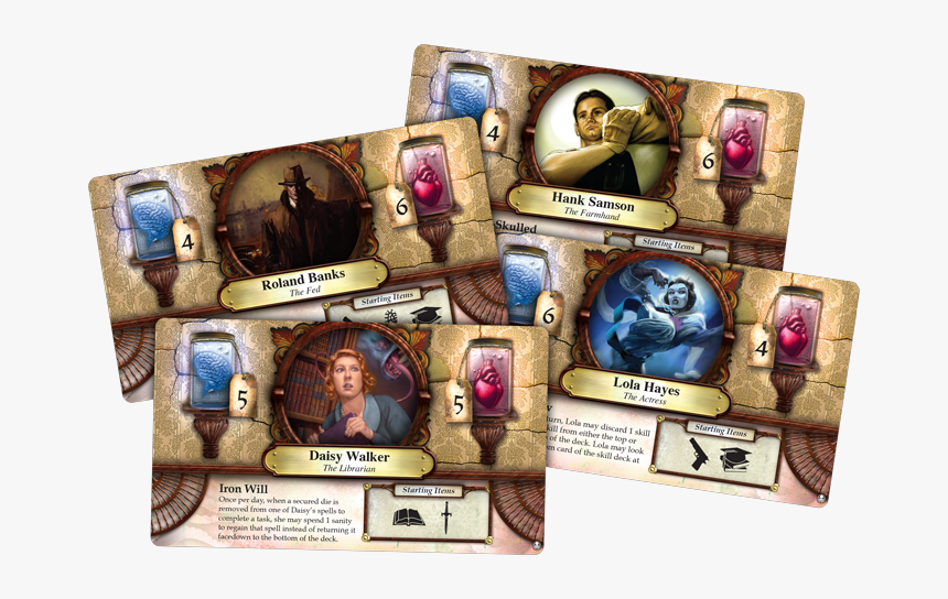 Sl19 Investigator Spread - Elder Sign Omens Of The Deep, HD Png Download