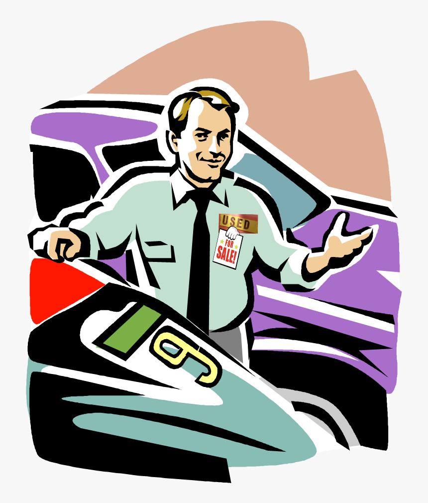 Preowned Car Salesman Car Salesman Clipart Png, Transparent Png
