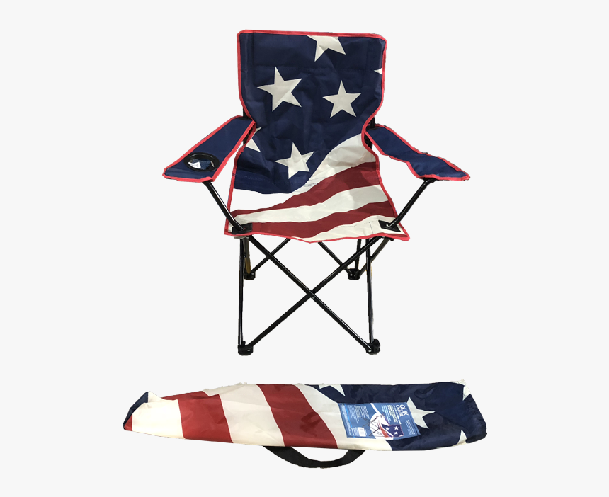 american flag camping chair