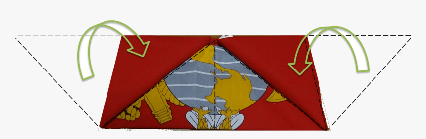 How To Fold A Marine Corps Flag - Flag, HD Png Download