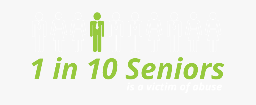 Livesafe Resources Elder Abuse 1in10 - Graphic Design, HD Png Download