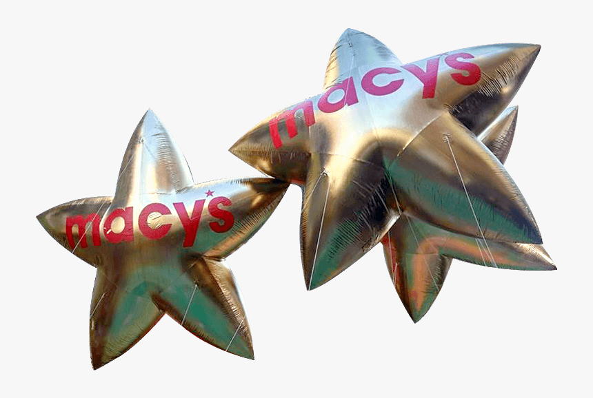 The Holidays Are Here - Macys Thanksgiving Parade 2019 Gold Stars, HD Png Download