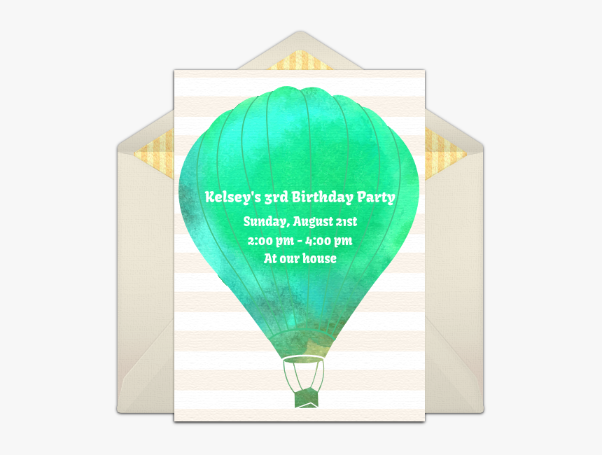 Hot Air Balloon, HD Png Download