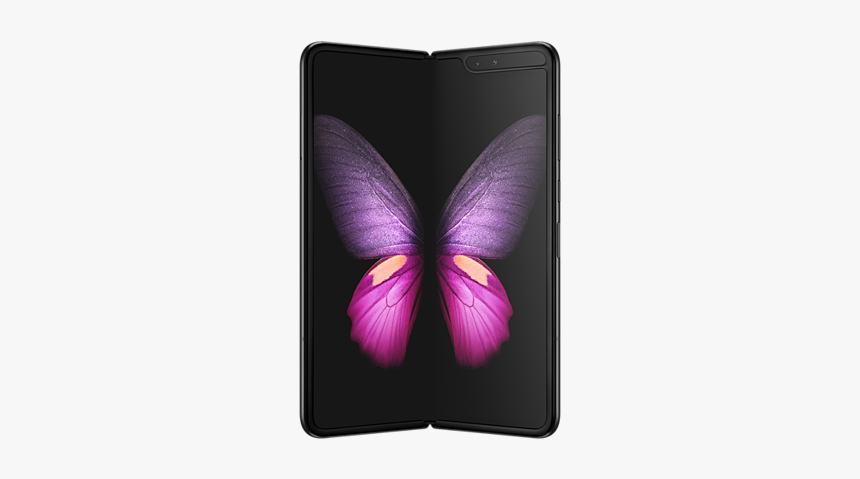 Samsung Galaxy Fold Silver, HD Png Download