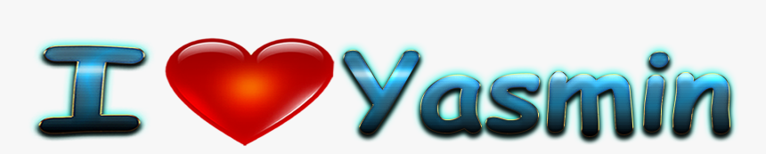 Yasmin Love Name Heart Design Png - Heart, Transparent Png