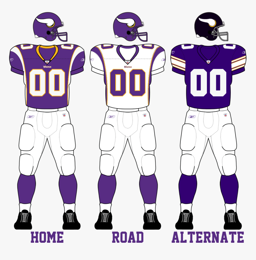 Minnesota Vikings 2011 Uniforms - Minnesota Vikings Uniforms 2006, HD Png Download