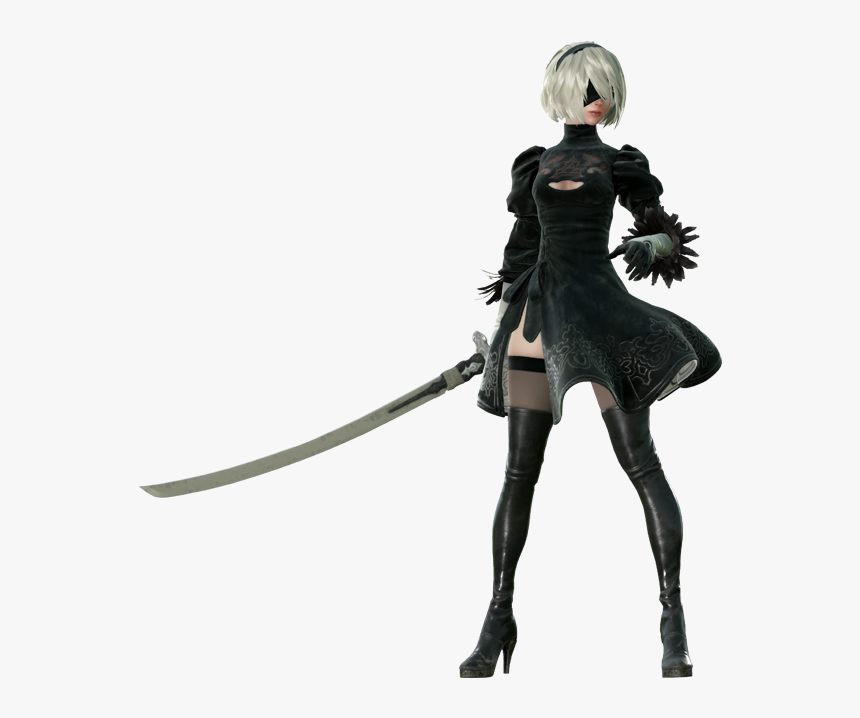 Nier Automata 2b Concept Art, HD Png Download , Transparent Png Image ...