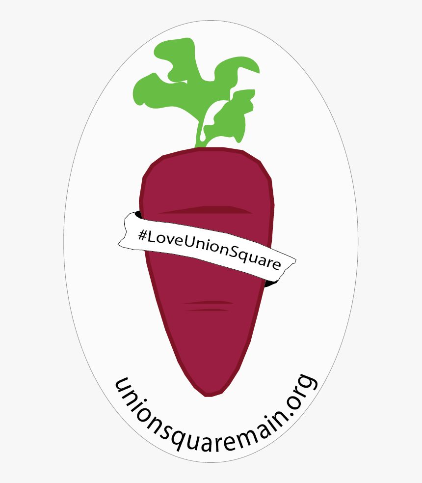 Usms Sticker Design With Purple Carrot Copy With Cut - Carrot, HD Png Download