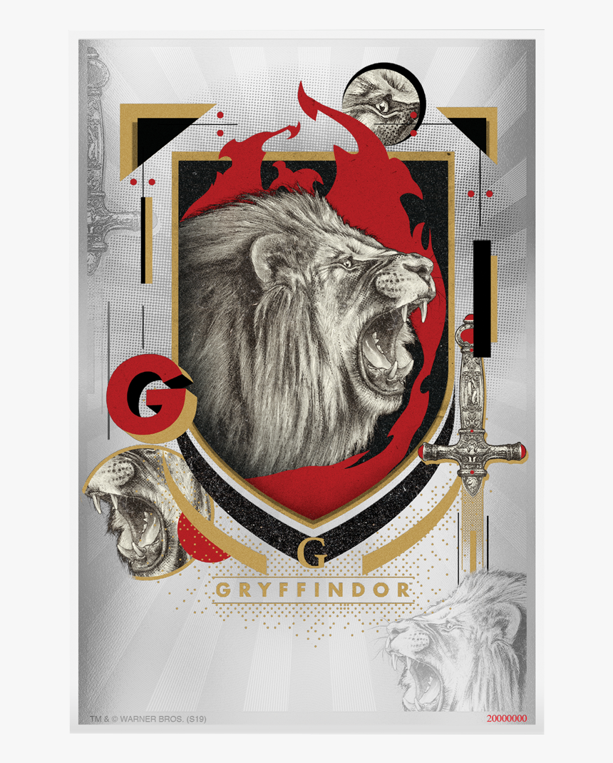 Ikniu620015 1 - Gryffindor Silver Coin Note, HD Png Download