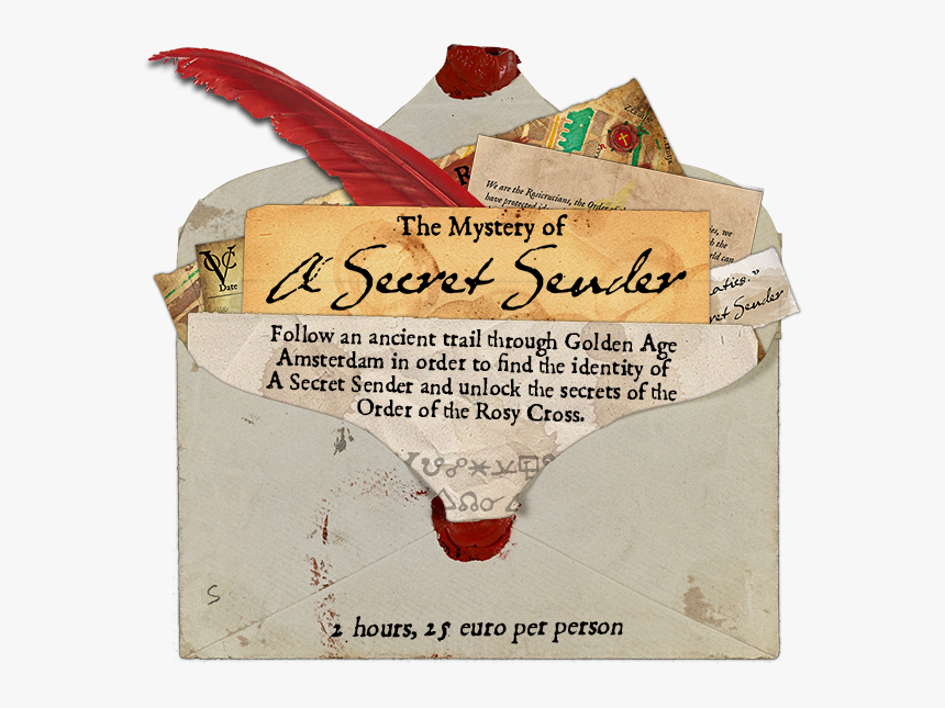 A Secret Sender Enveloe - Paper, HD Png Download