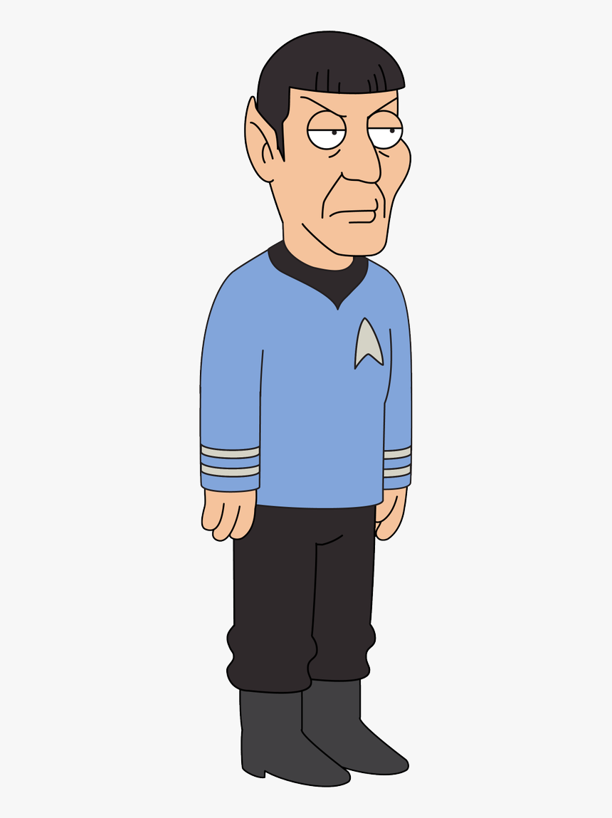 Spock Cartoon, HD Png Download