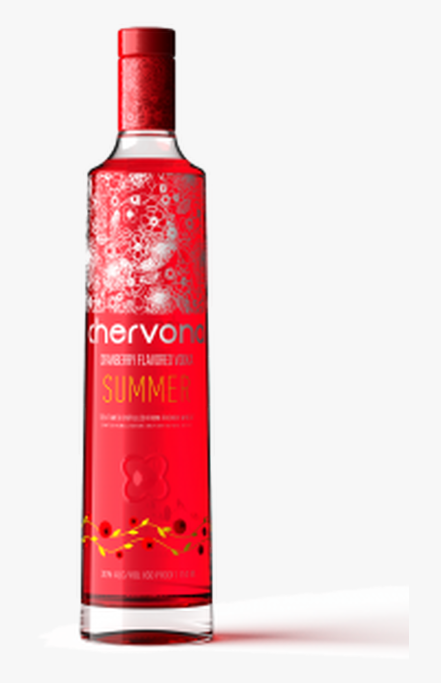Chervona Summer Cranberry Infused Vodka - Cranberry Vodka Bottle, HD Png Download