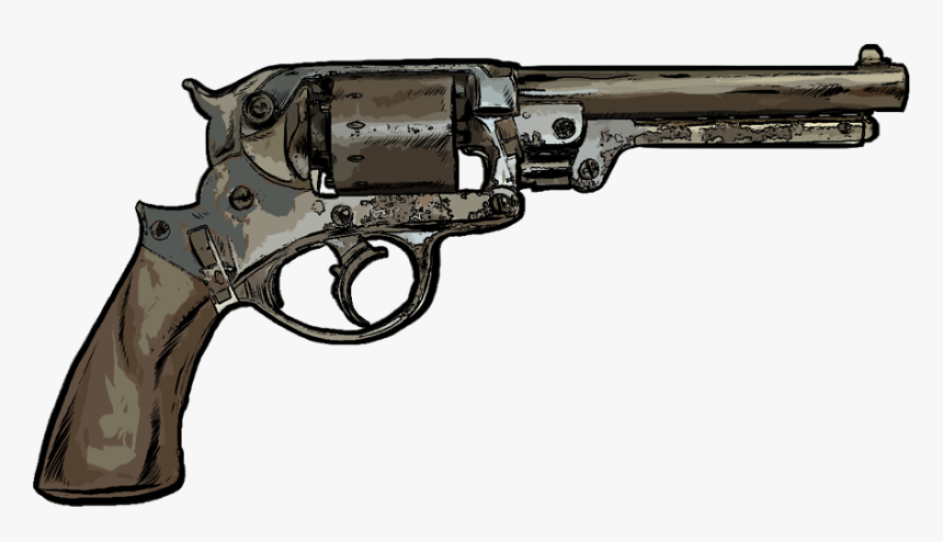 Westernhandguns 0003 Armyrevolver, HD Png Download