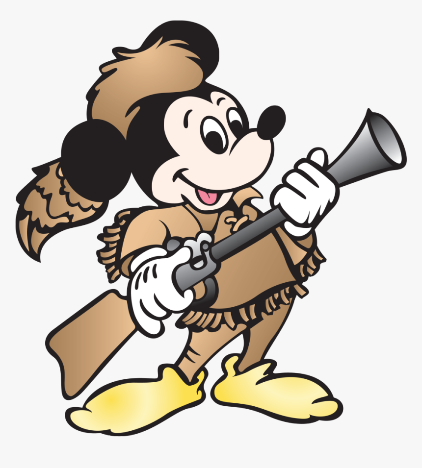 Musket Mickey Sign - Mickey Mouse Fort Wilderness, HD Png Download
