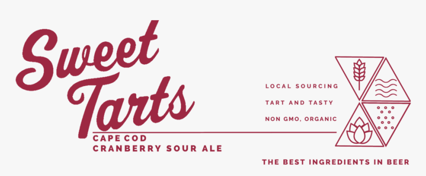 Sweet Tart Cranberry Ingredient Triangles - Calligraphy, HD Png Download