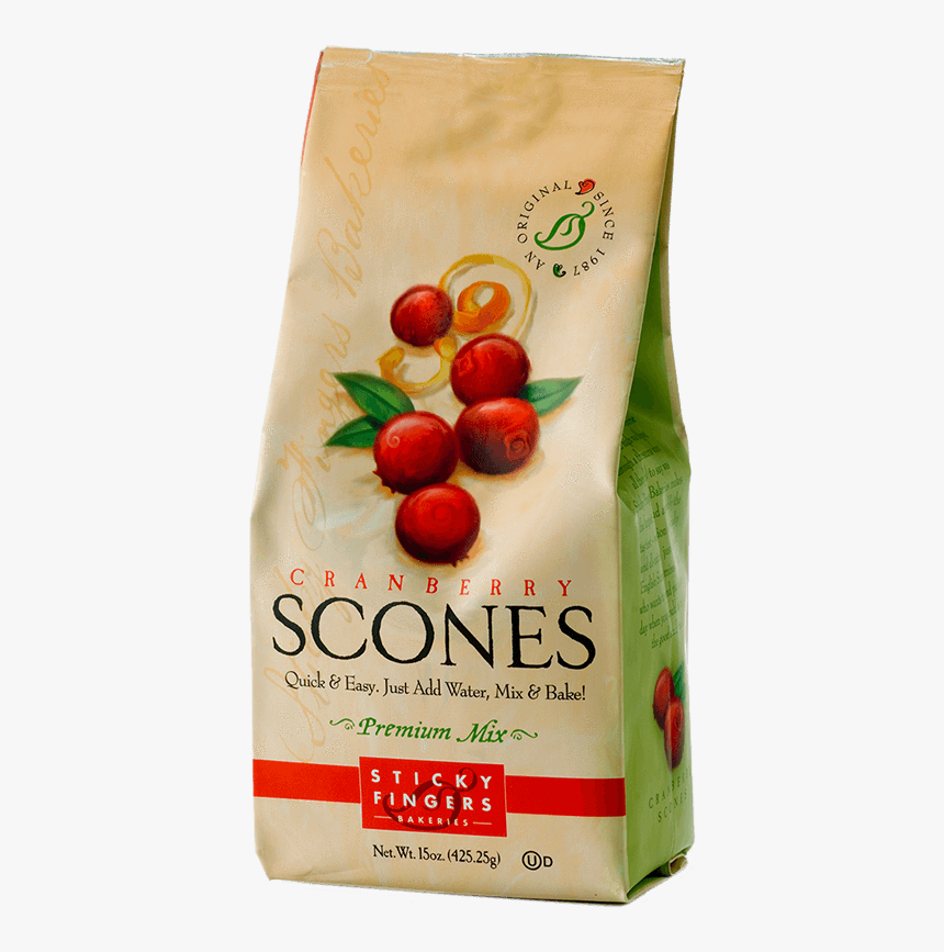 Cranberry Scone Mix - Sticky Fingers Scones, HD Png Download