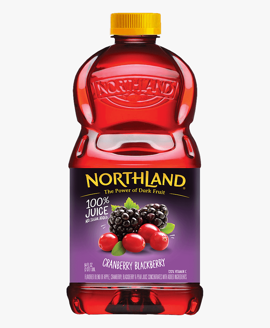 Cranberry Blackberry - Northland Cranberry Juice 48oz, HD Png Download