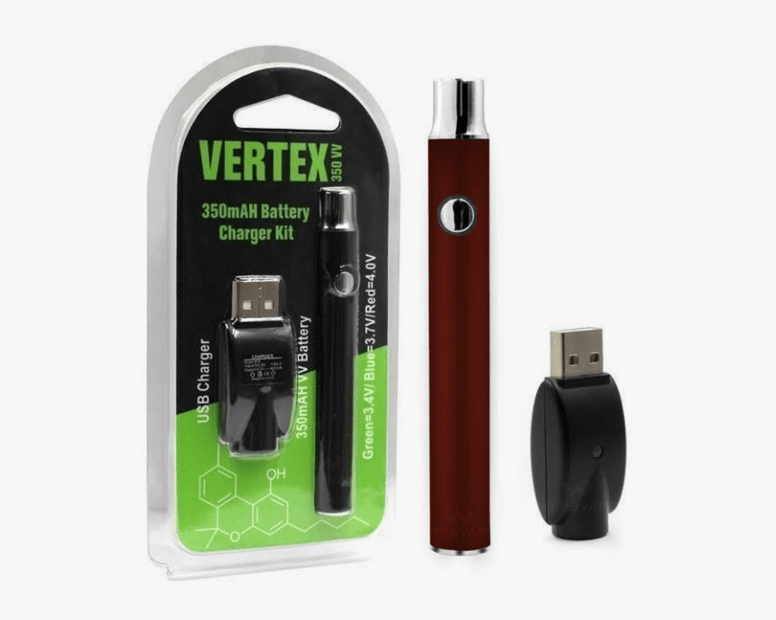 Vertex 350mah Vv Battery, HD Png Download