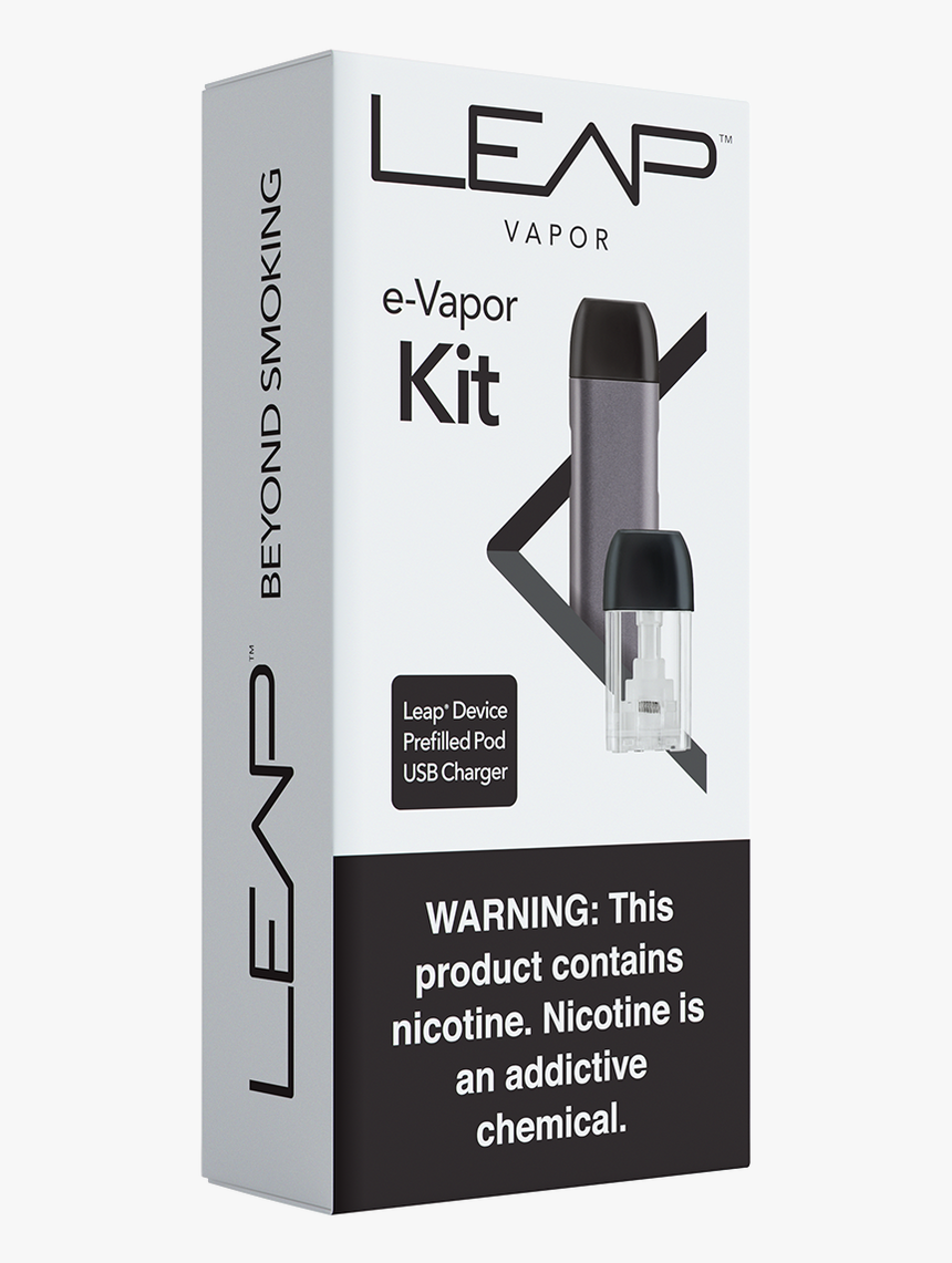Leap® E-vapor Kit - Leap Mixed Berry, HD Png Download
