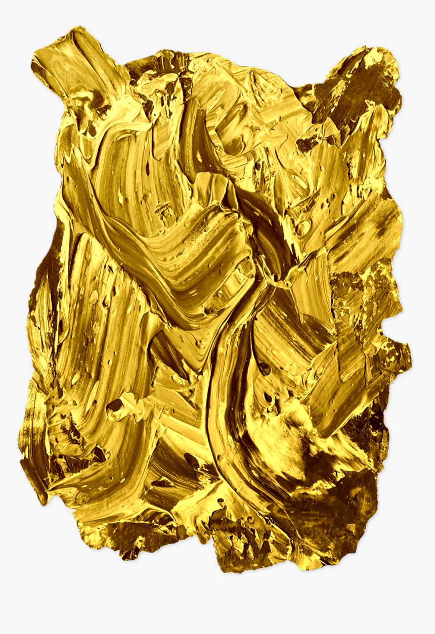 Golden Paint, HD Png Download