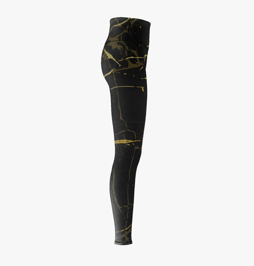 Gold Paint Yoga Pants 
 Class - Mallas Para La Nieve, HD Png Download