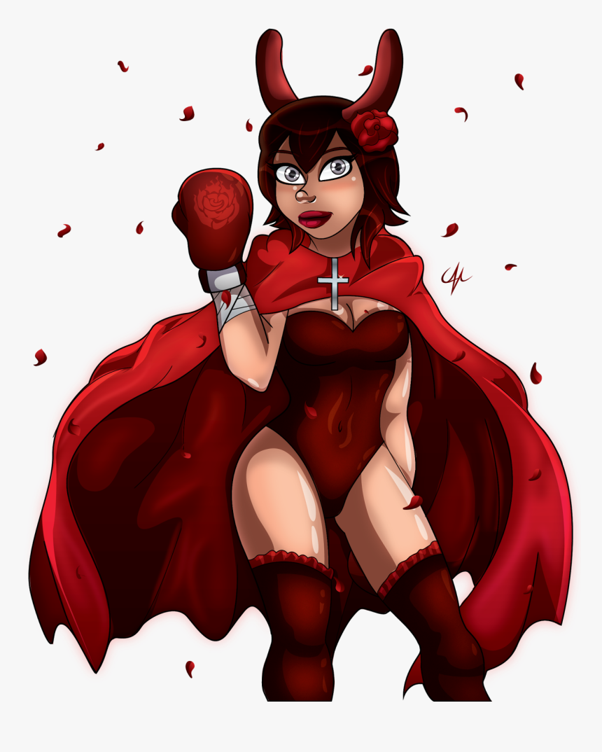 Png Black And White Stock Ruby Rose Bunny Boxer By - Ruby Rose Bunny Suit, Transparent Png