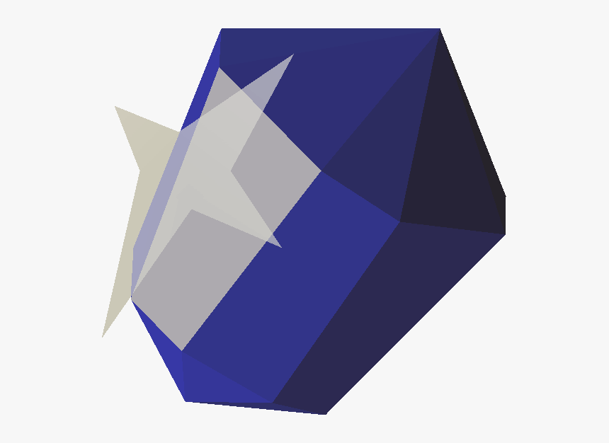 Old School Runescape Wiki - Runescape Cut Sapphire, HD Png Download