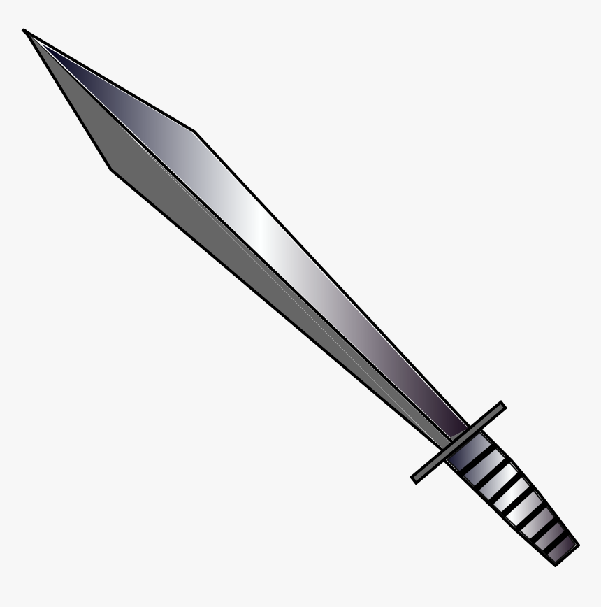 Sword Computer Icons Clip Art - Medieval Sword Clipart, HD Png Download